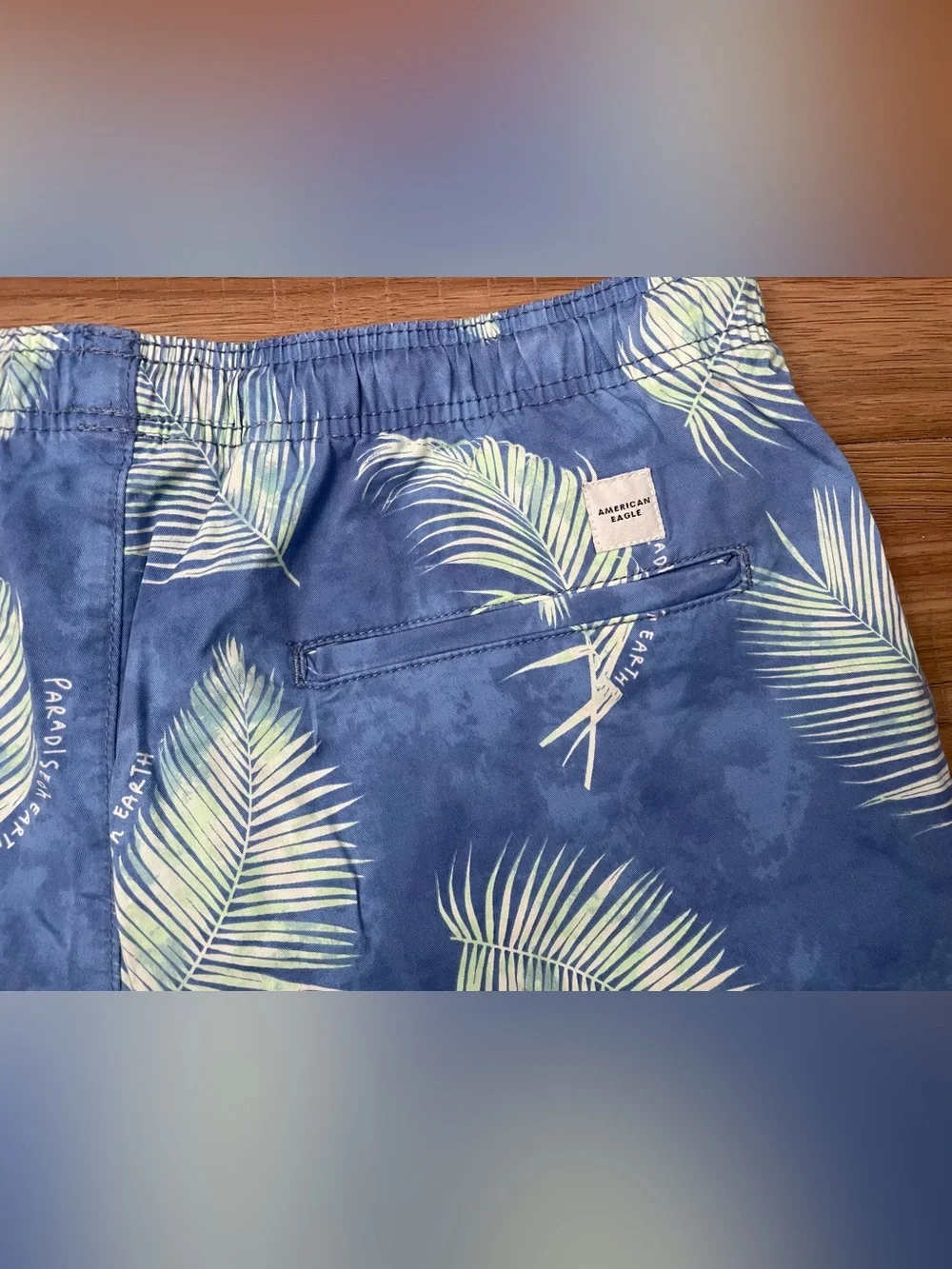 AE x Outer Banks Collab Swim Trunks
